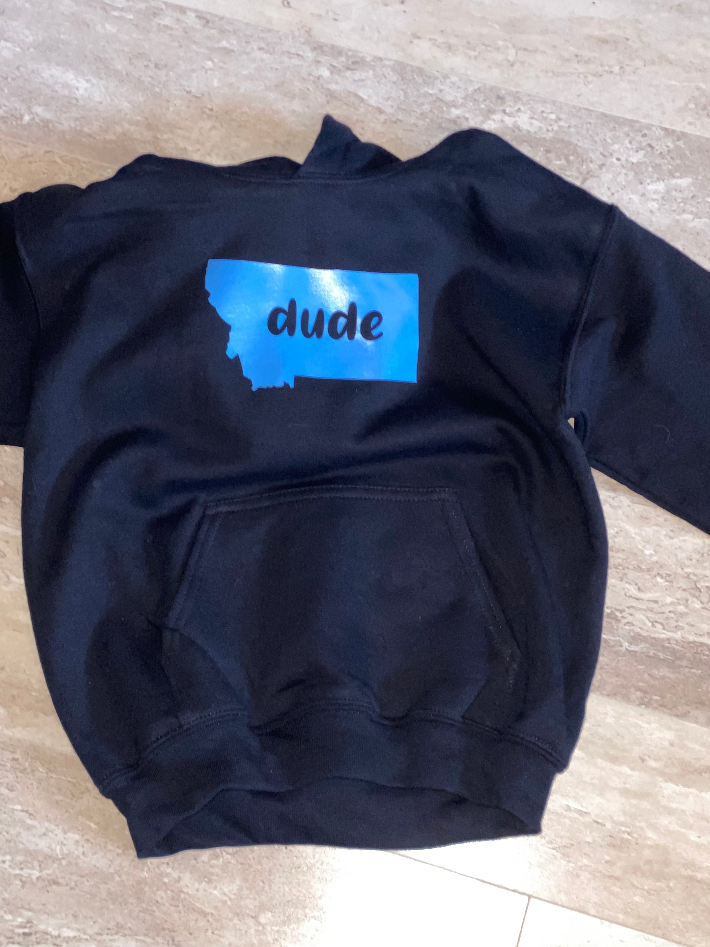 Montana Dude hoodie hooded sweatshirt