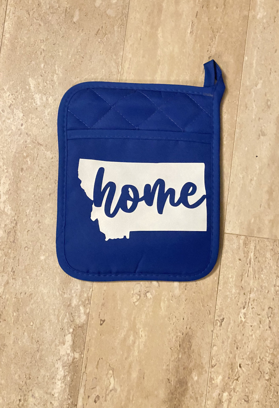 Montana home kitchen decorative pot holder oven mitten