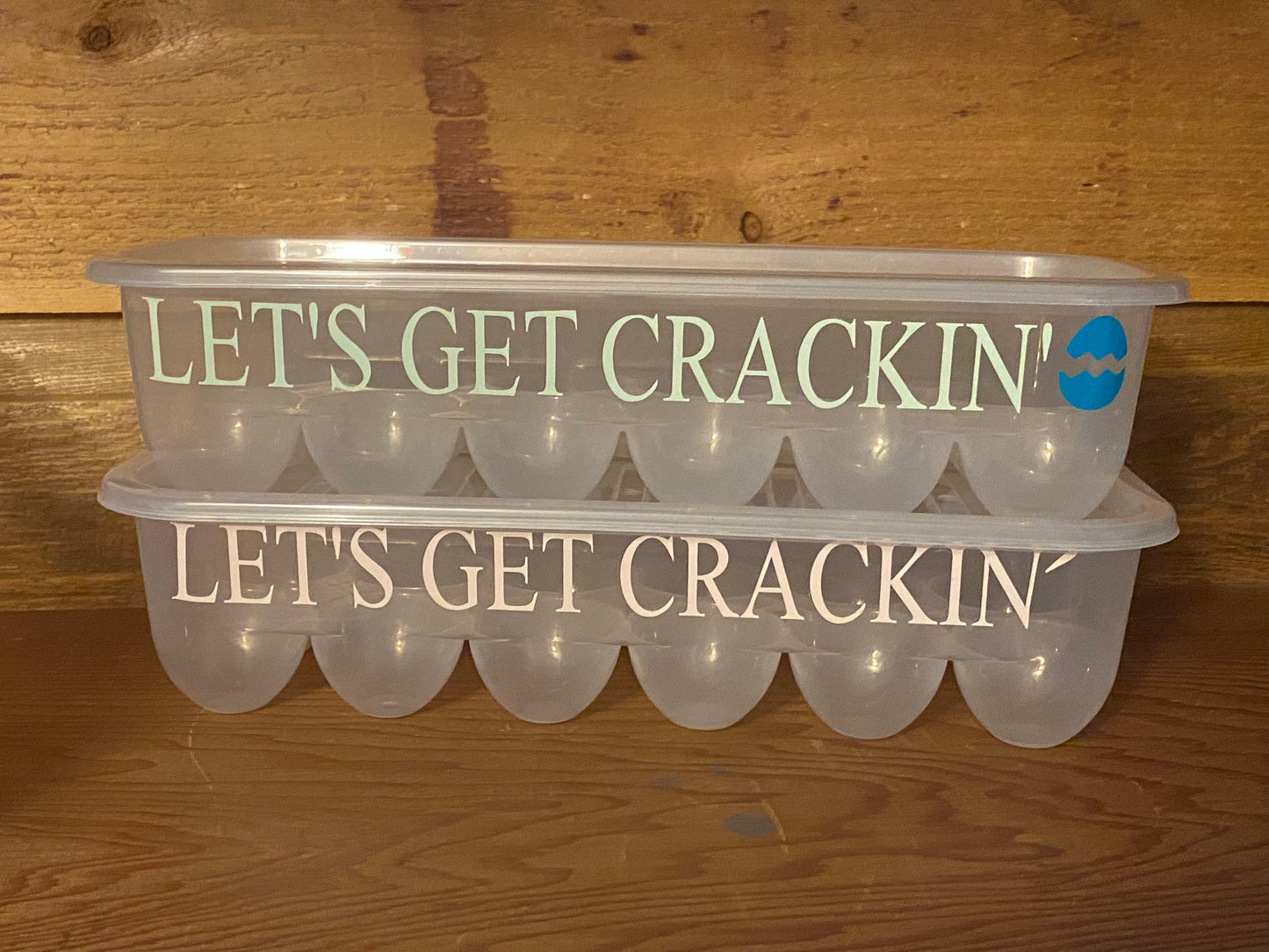 Farmhouse decor Egg storage container Butt nuggets, I just got laid