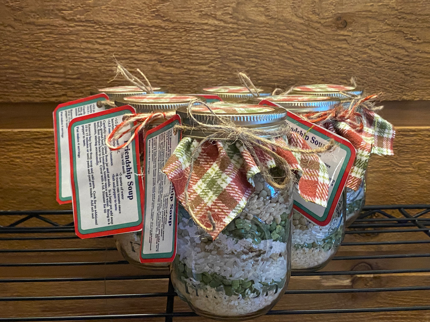 Friendship soup in PINT jar