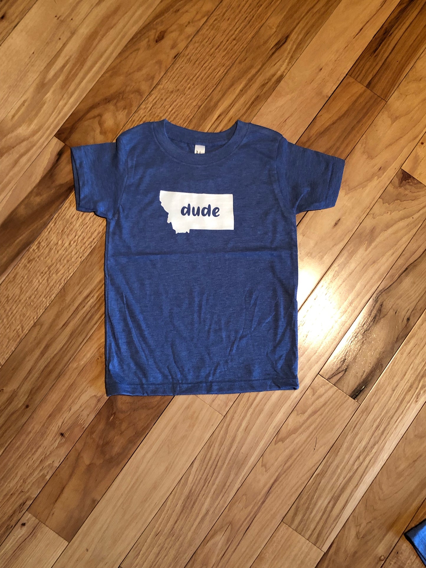 Montana dude short sleeve boys t-shirt
