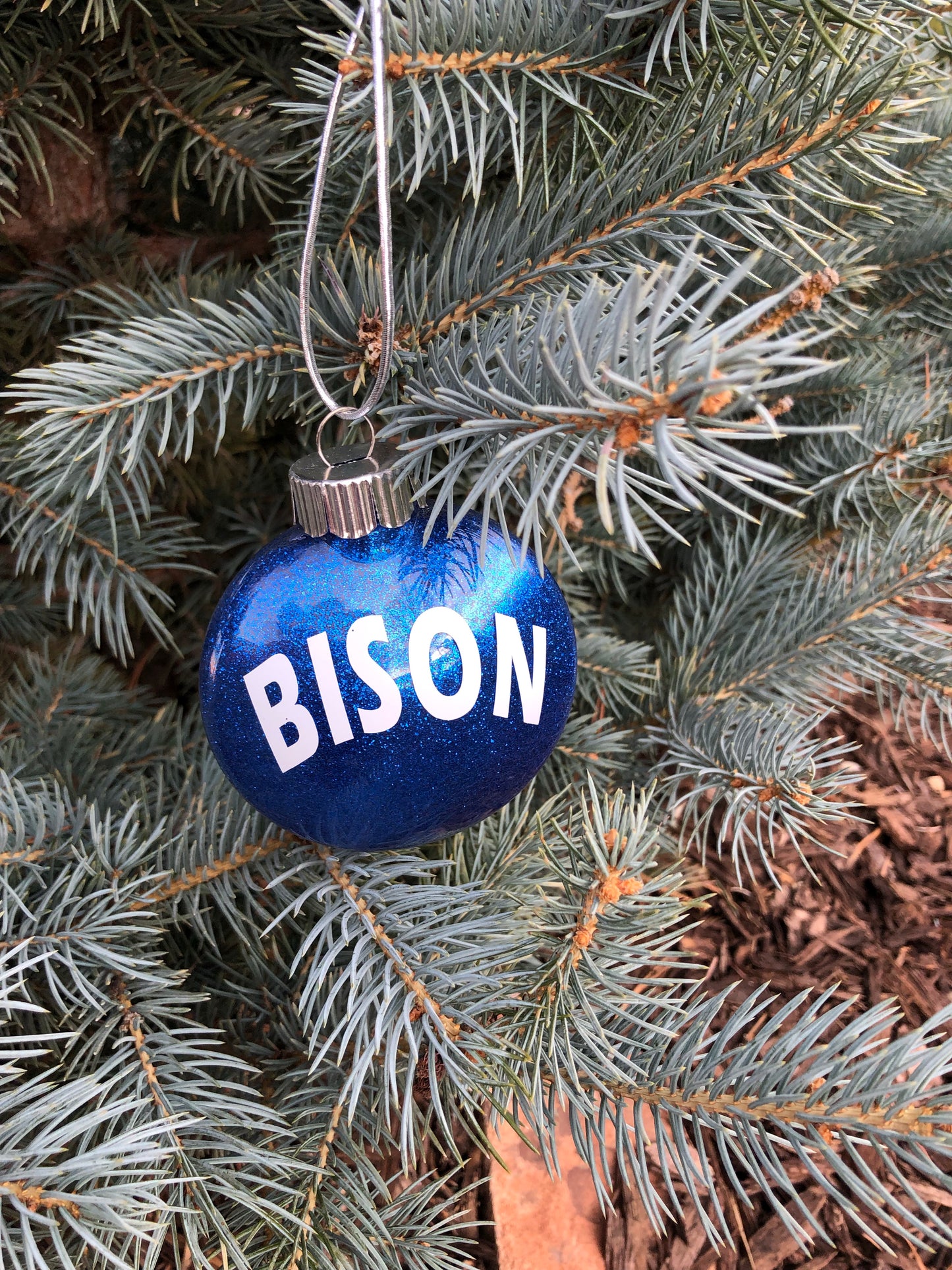 GFHS Great Falls High School Bison ornament set