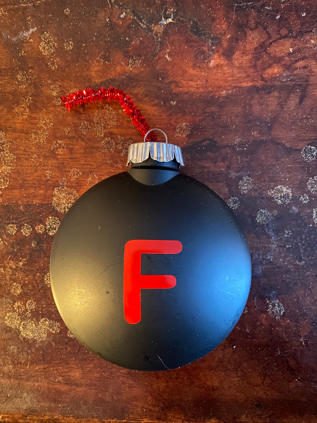 F Bomb ornaments