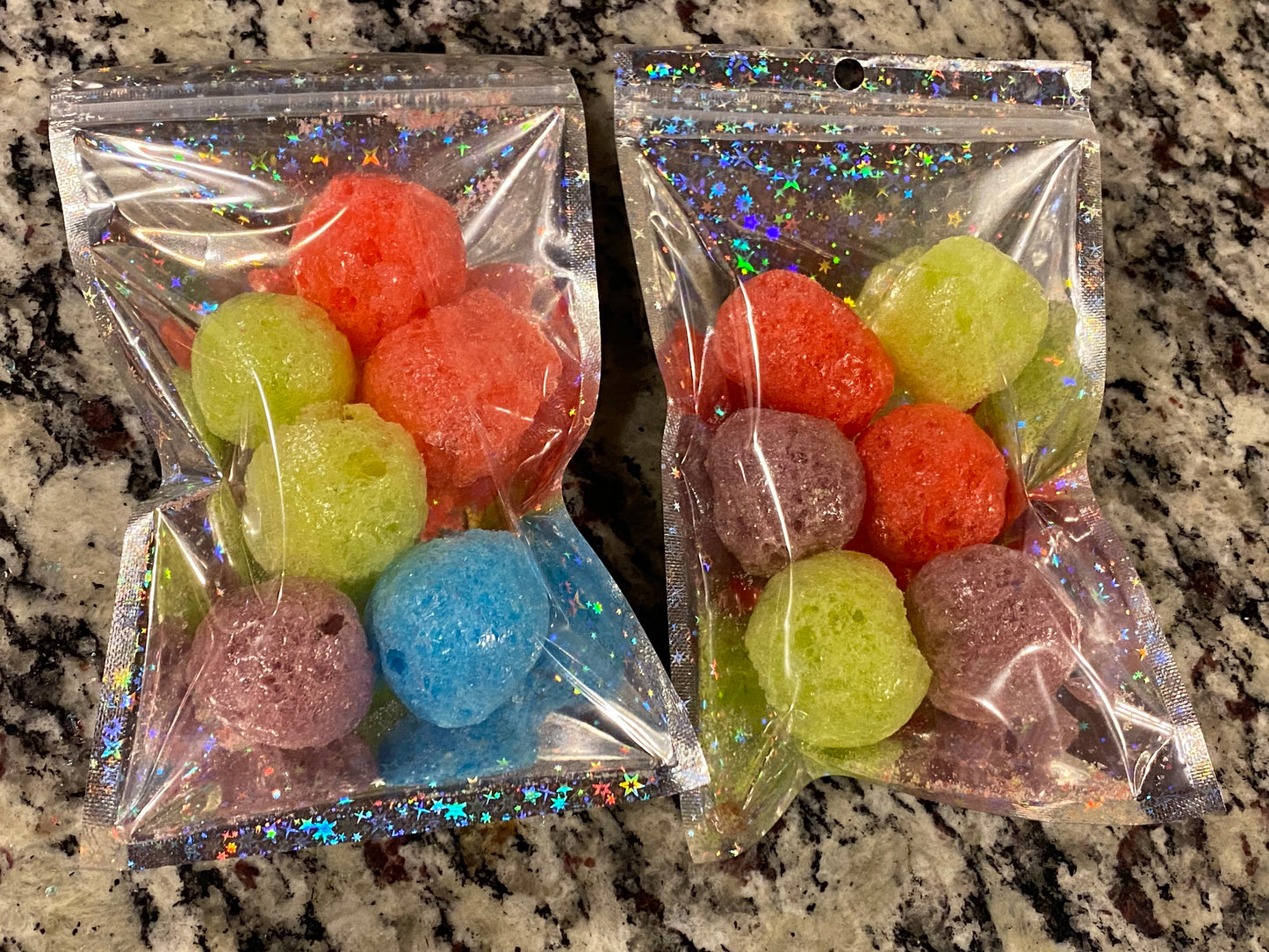 Freeze dried Jolly Puff balls