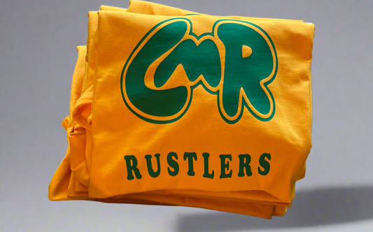CMR High Rustlers Great Falls Montana adult t-shirt