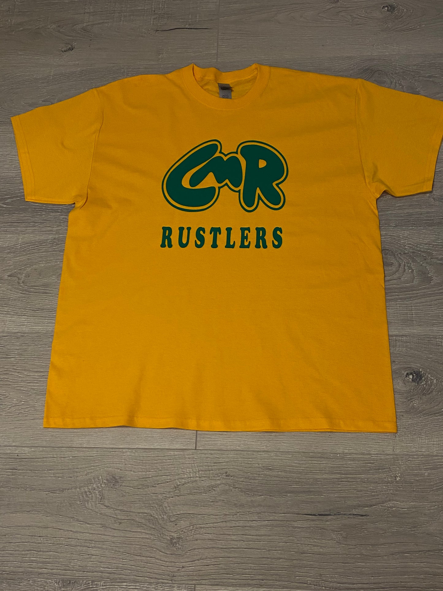 CMR High Rustlers Great Falls Montana adult t-shirt