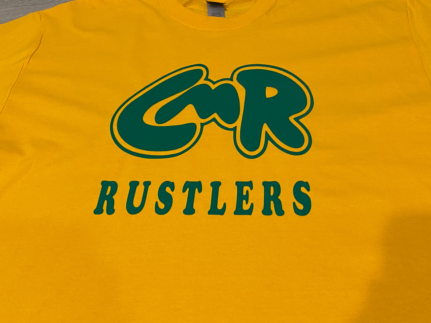 CMR High Rustlers Great Falls Montana adult t-shirt