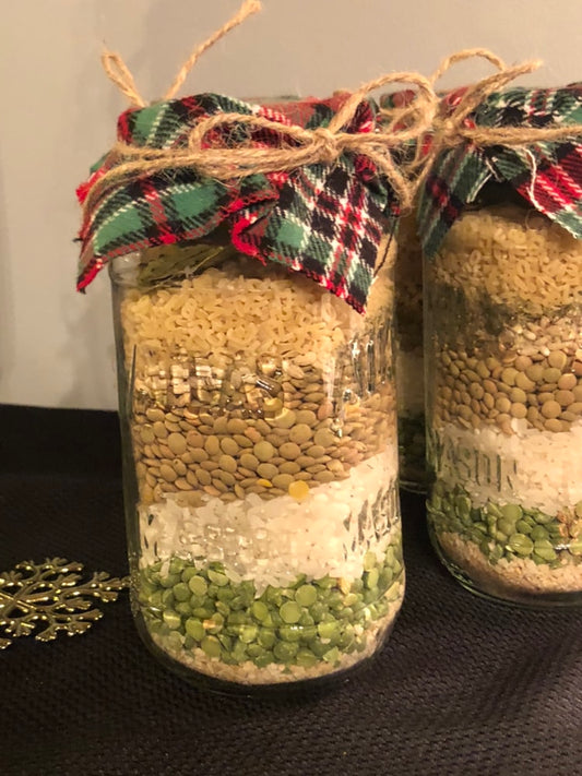 Friendship soup in PINT jar