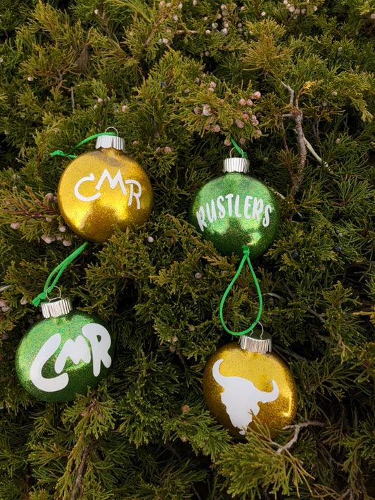 CMR CM Russell Rustler Great Fall ornament set