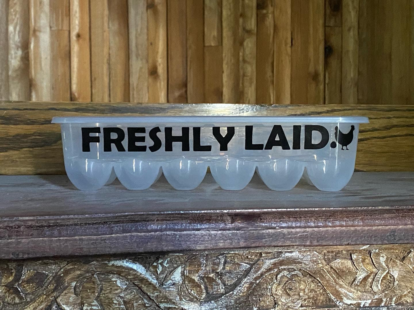 Farmhouse decor Egg storage container carton naughty Egg Puns