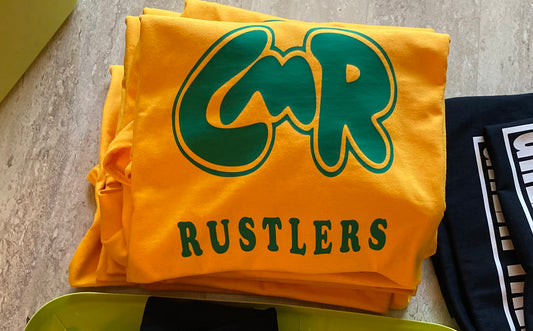CMR High Rustlers Great Falls Montana adult t-shirt