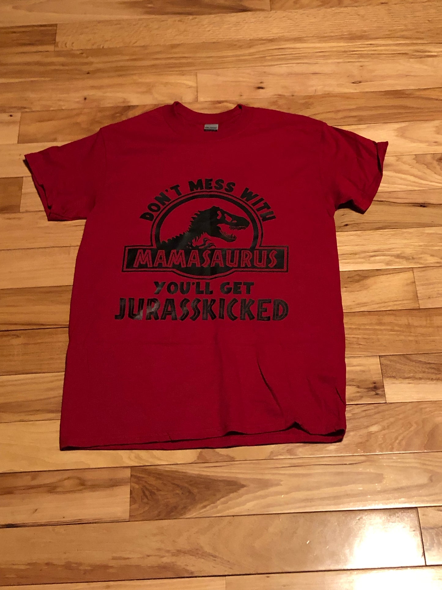 Mamasaurus Jurassic Park Mom life t-shirt