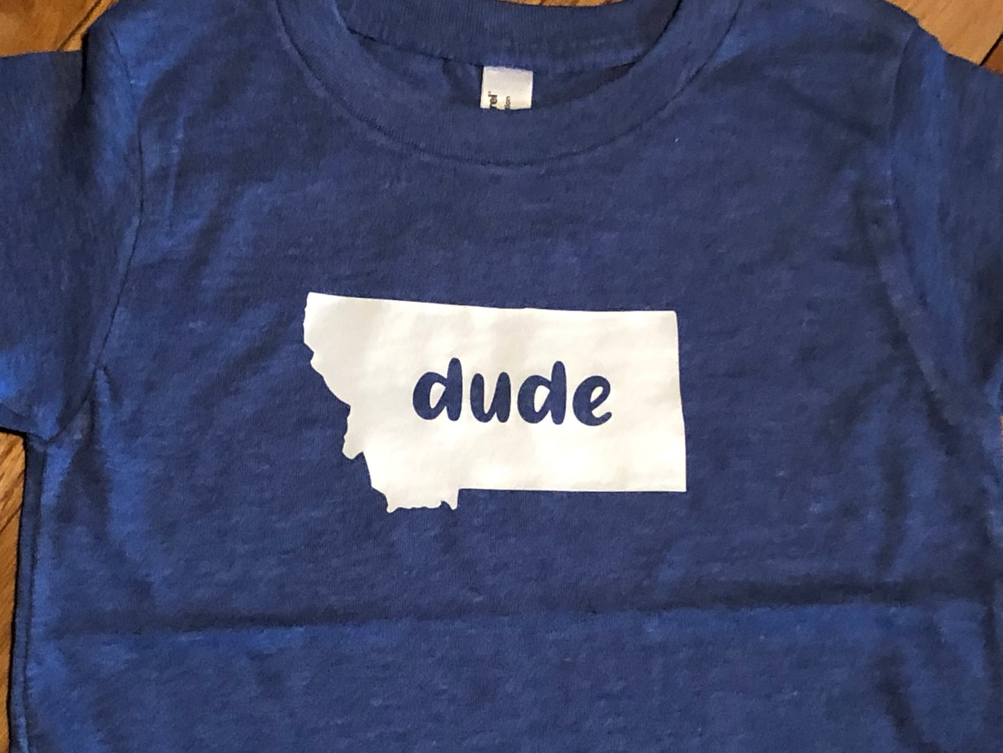 Montana dude short sleeve boys t-shirt